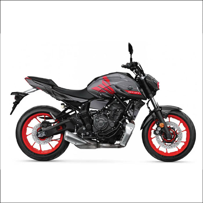 YAMAHA MT07 2021 - 2024 Graphic Kit | Wings Design MT07 Decal Set Bikerz Kingdom
