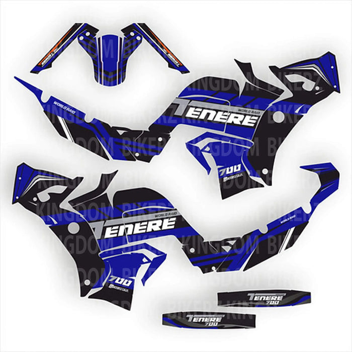 Yamaha Tenere World Raid High Quality Graphic Kit Bikerz Kingdom