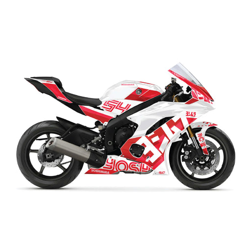 Yamaha YZF R6 Yoshi Graphic Kit 2017 - 2024 Models Bikerz Kingdom