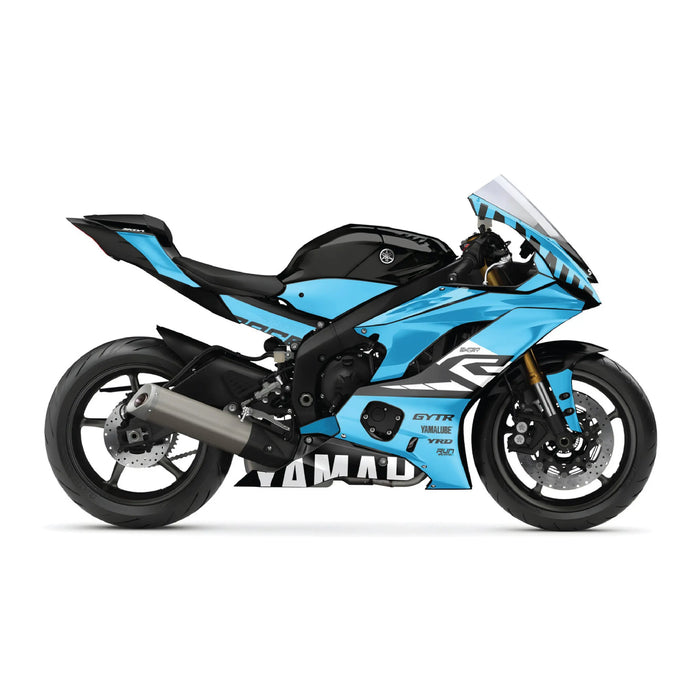 Yamaha YZF R6 Bright Sport Graphic Kit 2017 - 2024 Models Bikerz Kingdom