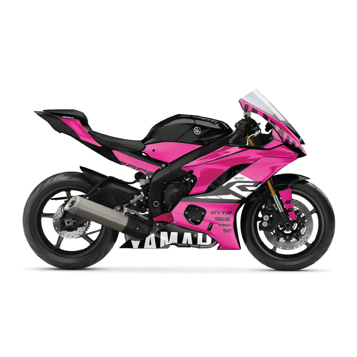Yamaha YZF R6 Bright Sport Graphic Kit 2017 - 2024 Models Bikerz Kingdom
