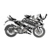 Bajaj Pulsar RS200 Rtech Turqoise Theme Graphic Kit Decal Wrap Set Bikerz Kingdom