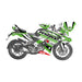 Bajaj Pulsar RS200 Rtech Turqoise Theme Graphic Kit Decal Wrap Set Bikerz Kingdom