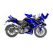 Bajaj Pulsar RS200 Grey Wasp Theme Graphic Kit Decal Wrap Set Bikerz Kingdom