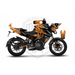 Bajaj Pulsar 2014 - 2022 NS200 Monster Energy Graphic Kit Decal Wrap Set Bikerz Kingdom