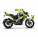 Bajaj Pulsar NS200 Rossi Shark Graphic Kit Custom Bike Wrap Bikerz Kingdom
