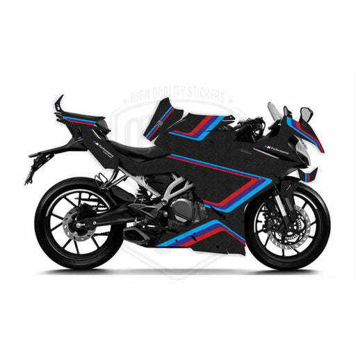 CFMOTO 250 300 SR M Peformance Carbon Look Theme Graphic Kit Bikerz Kingdom
