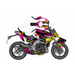 CF Moto 400NK 2017-2021 Dunlop Race Bright Design Theme Graphic Kit Bikerz Kingdom