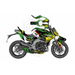 CF Moto 400NK 2017-2021 Dunlop Race Bright Design Theme Graphic Kit Bikerz Kingdom