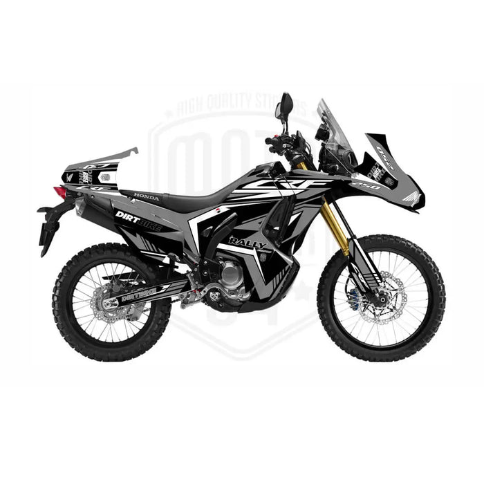 Honda CRF250 RALLY 2017-2022 Bright Lines Theme Graphic Kit Bikerz Kingdom