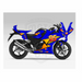 Honda CBR 250R 2014-2018 Lightening McQueen Theme Graphic Kit Bikerz Kingdom
