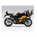 Honda CBR 250R 2014-2018 Lightening McQueen Theme Graphic Kit Bikerz Kingdom