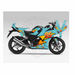 Honda CBR 250R 2014-2018 Lightening McQueen Theme Graphic Kit Bikerz Kingdom