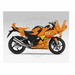 Honda CBR 250R 2014-2018 Lightening McQueen Theme Graphic Kit Bikerz Kingdom