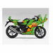 Honda CBR 250R 2014-2018 Lightening McQueen Theme Graphic Kit Bikerz Kingdom