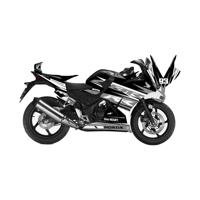 Honda CBR 250 2011-2013 RR Race Lines Theme Graphic Kit Bikerz Kingdom
