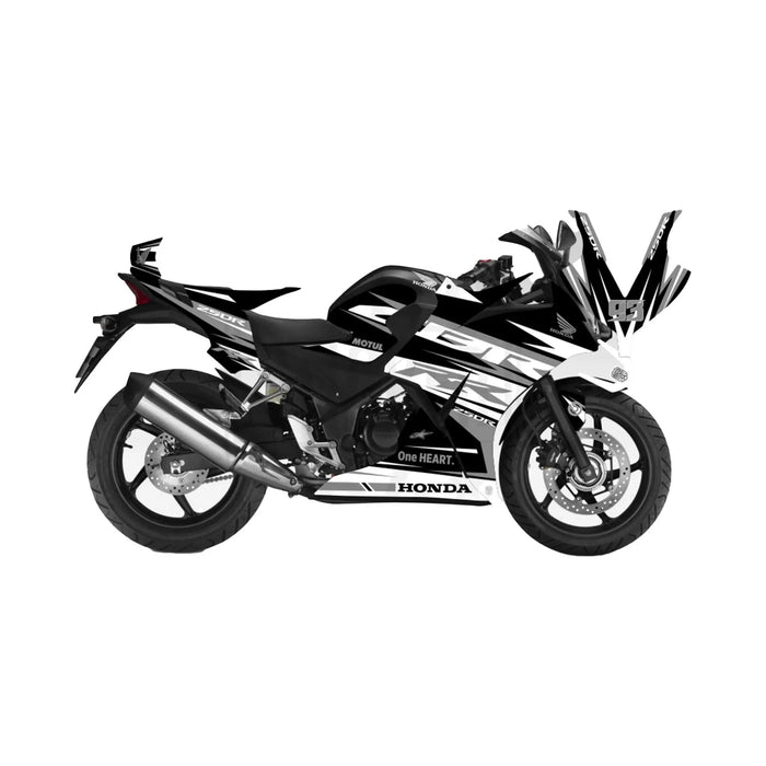 Honda CBR 250 2011-2013 RR Race Lines Theme Graphic Kit Bikerz Kingdom