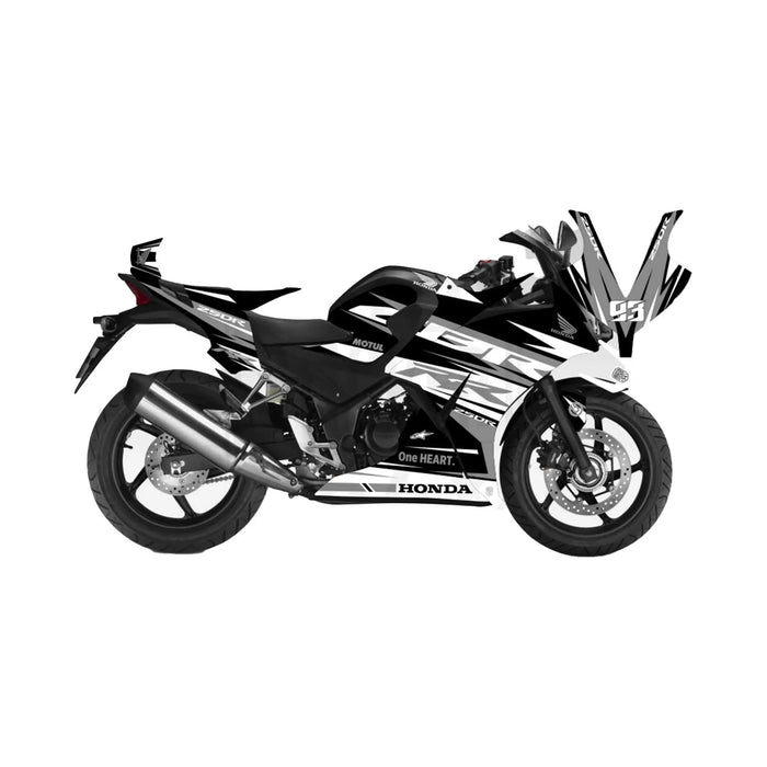 Honda CBR 250 2011-2013 RR Race Lines Theme Graphic Kit Bikerz Kingdom