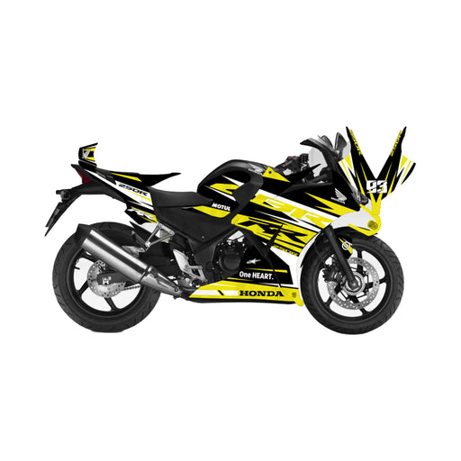 Honda CBR 250 2011-2013 Go Faster Race Lines Theme Graphic Kit Bikerz Kingdom
