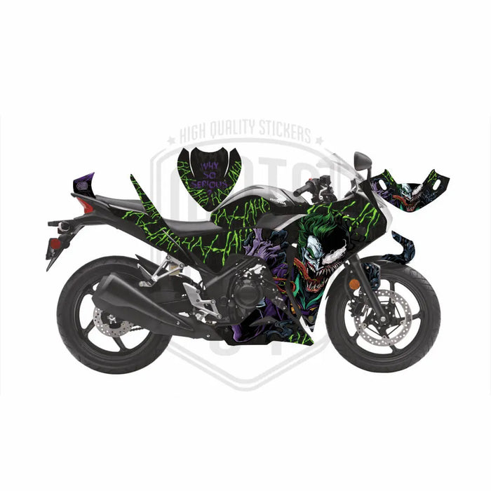 Honda CBR 250 2011-2013 Joker & Venom Graphic Kit Bikerz Kingdom