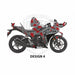 Honda CBR 250 2011-2013 Turbo Shark Theme Graphic Kit Bikerz Kingdom