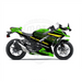 Kawasaki Ninja 300 2012-2016 ZX-3R Theme Graphic Kit Bikerz Kingdom