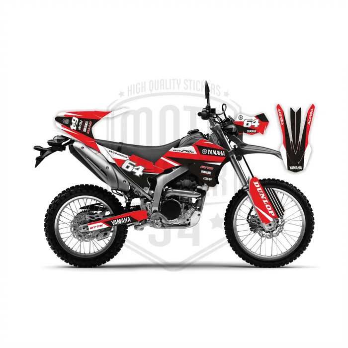 Yamaha WR250R / WR250X Graphic Kit Bikerz Kingdom