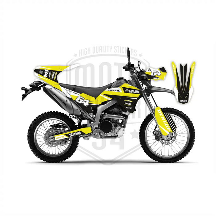 Yamaha WR250R / WR250X Graphic Kit Bikerz Kingdom