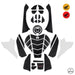 GripPatch 6D Gel Carbon Look Full Bike Protection Kit grippatch