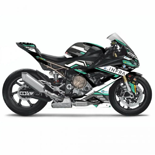 BMW S1000RR 2019–2022 Black Yellow Race Kit Bikerz Kingdom