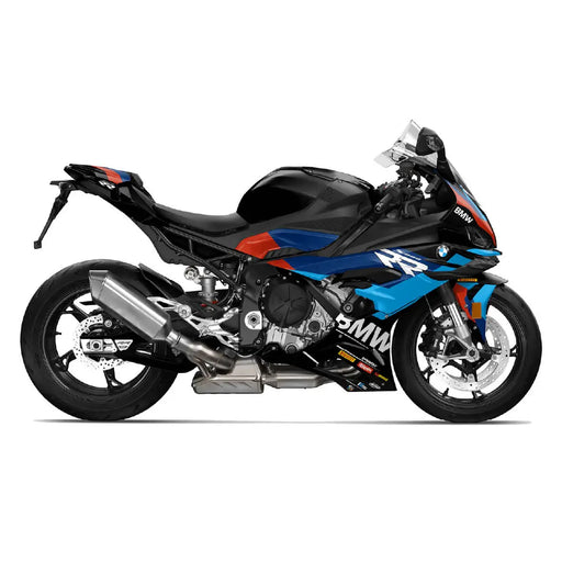 BMW S1000RR 2023 – 2024 Black Red Blue Race Kit Bikerz Kingdom