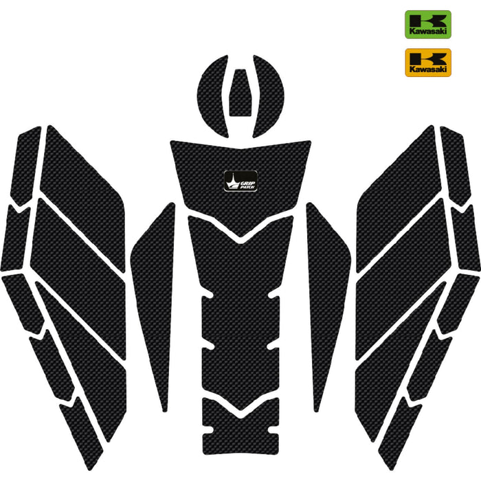 GripPatch Kawasaki Ninja 400 2018-2023 | 25 Piece Kit grippatch