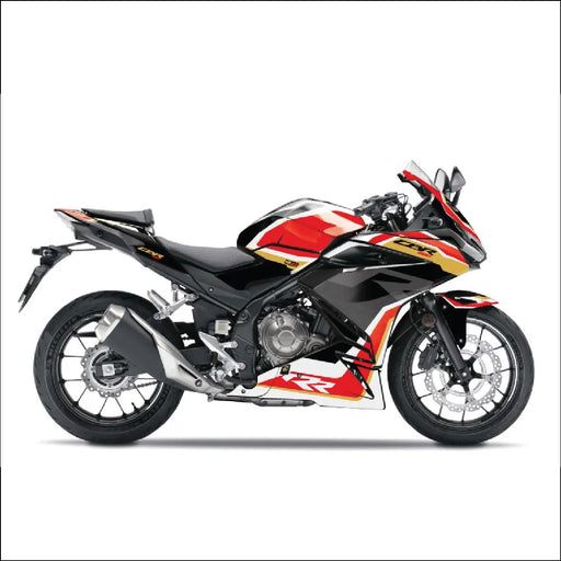 Honda CBR 500 2019 - 2023 RR Classic Graphic Kit Red Bikerz Kingdom