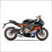 Honda CBR 650 R 2019-2022  Sport Grafiti Graphic Kit Orange Blue Bikerz Kingdom