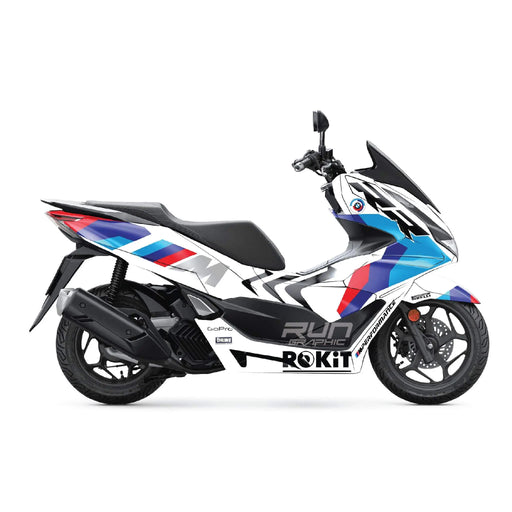 Honda PCX125 2025 MM Peformance Graphic Kit Full Decals Bikerz Kingdom