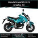 Honda Grom MSX 125 2013-2016 Graphic Kit Galaxy Theme Decal Wrap Bikerz Kingdom