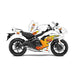 Kawasaki Ninja 650 2012 -2016 Lightning McQueen Theme Graphic Kit - Bikerz Kingdom