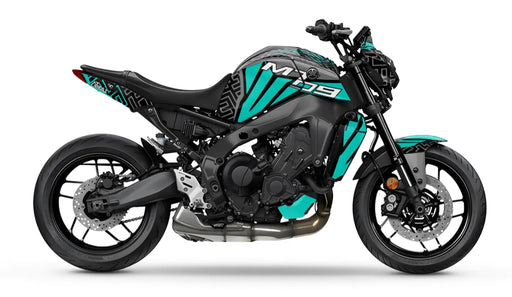 YAMAHA MT-09 Geo Shapes Graphic Kit 2021-2023 Bikerz Kingdom