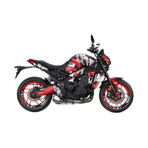 YAMAHA MT-09 Marvel Venom Graphic Kit 2021-2023 Bikerz Kingdom