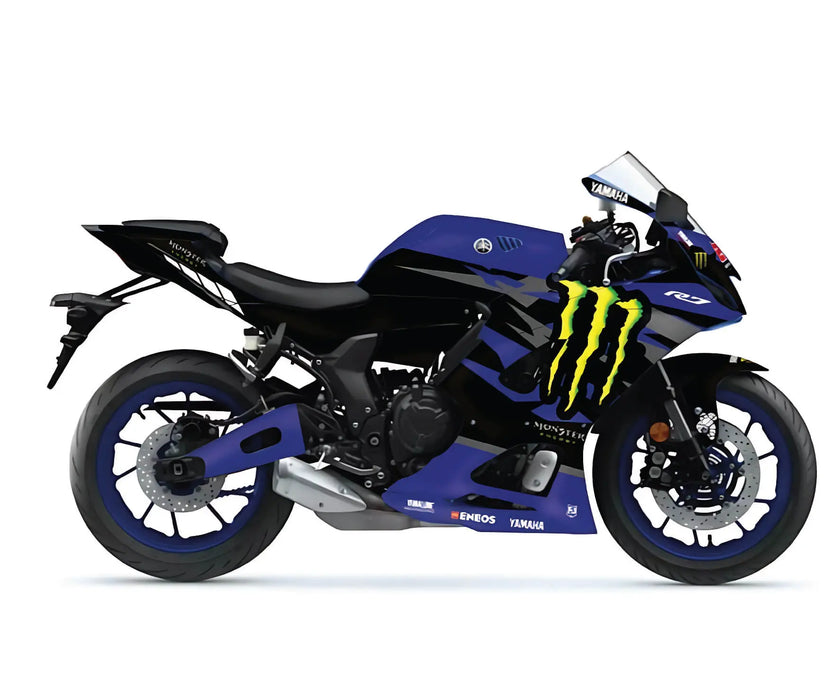 Yamaha Fabio Quartararo Style Monster Monster Graphic Kit Design Bikerz Kingdom