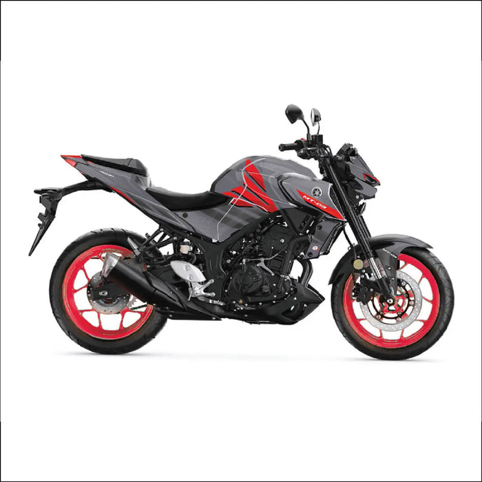 YAMAHA MT03 Funky Stripes Graphic Kit 2014-2024 Models Bikerz Kingdom