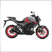 YAMAHA MT03 Funky Stripes Graphic Kit 2014-2024 Models Bikerz Kingdom