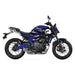 YAMAHA MT07 2025 Blue Sunrays Graphics Kit 2025 Model Decal Set Bikerz Kingdom