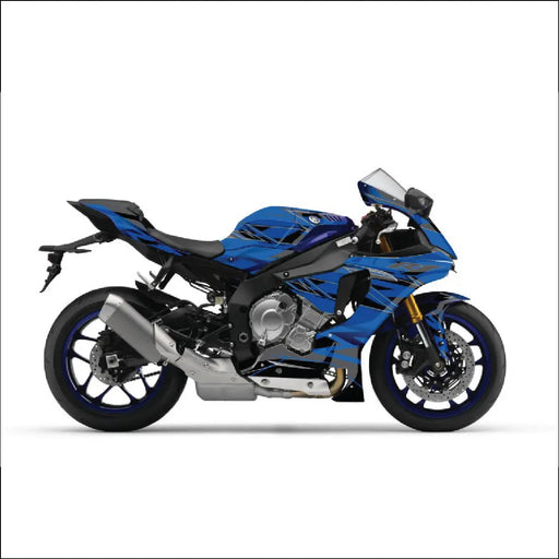 Yamaha YZF R1 Midnight Race Graphic Kit 2015-2024 Models Bikerz Kingdom