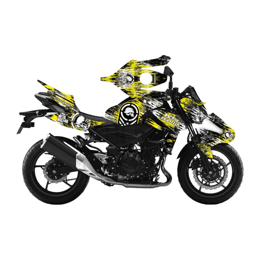 Kawasaki Z400 Full Graphics Sticker Set Kit for 2017 - 2023 Bikerz Kingdom