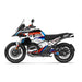 BMW GS 1300 2024 Adventure Graphics Kit Red White Colours Decal Set Bikerz Kingdom