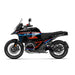 BMW GS 1300 2024 Adventure Graphics Kit Black Red  Colours Decal Set Bikerz Kingdom