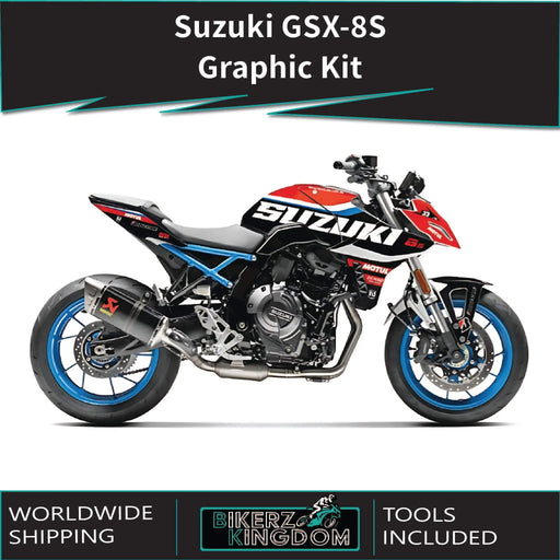 SUZUKİ GSX-8S Graphic Kit 2023-2024 Models Bikerz Kingdom
