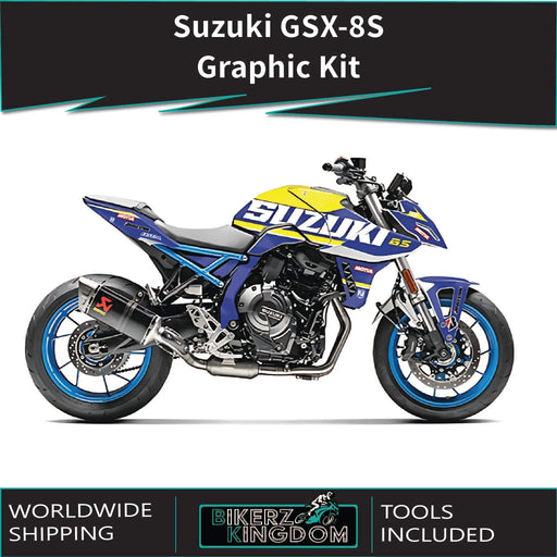 SUZUKİ GSX-8S Graphic Kit 2023-2024 Models Bikerz Kingdom