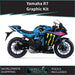 Yamaha YZF R7 Monster Graphic Kit 2021-2024 Models Bikerz Kingdom